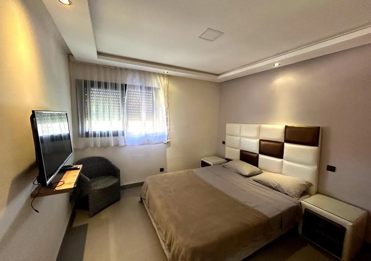 Spacieux Appartement Familial Avec Piscine Noria Golf Daire Marakeş