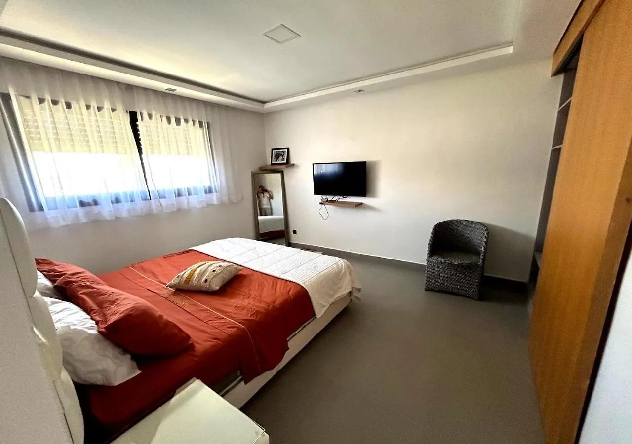 Appartement Familial Independant A L Etage Avec Piscine , Jacuzzi & Fibre Noria Golf 0*, Marrakesh Marokko