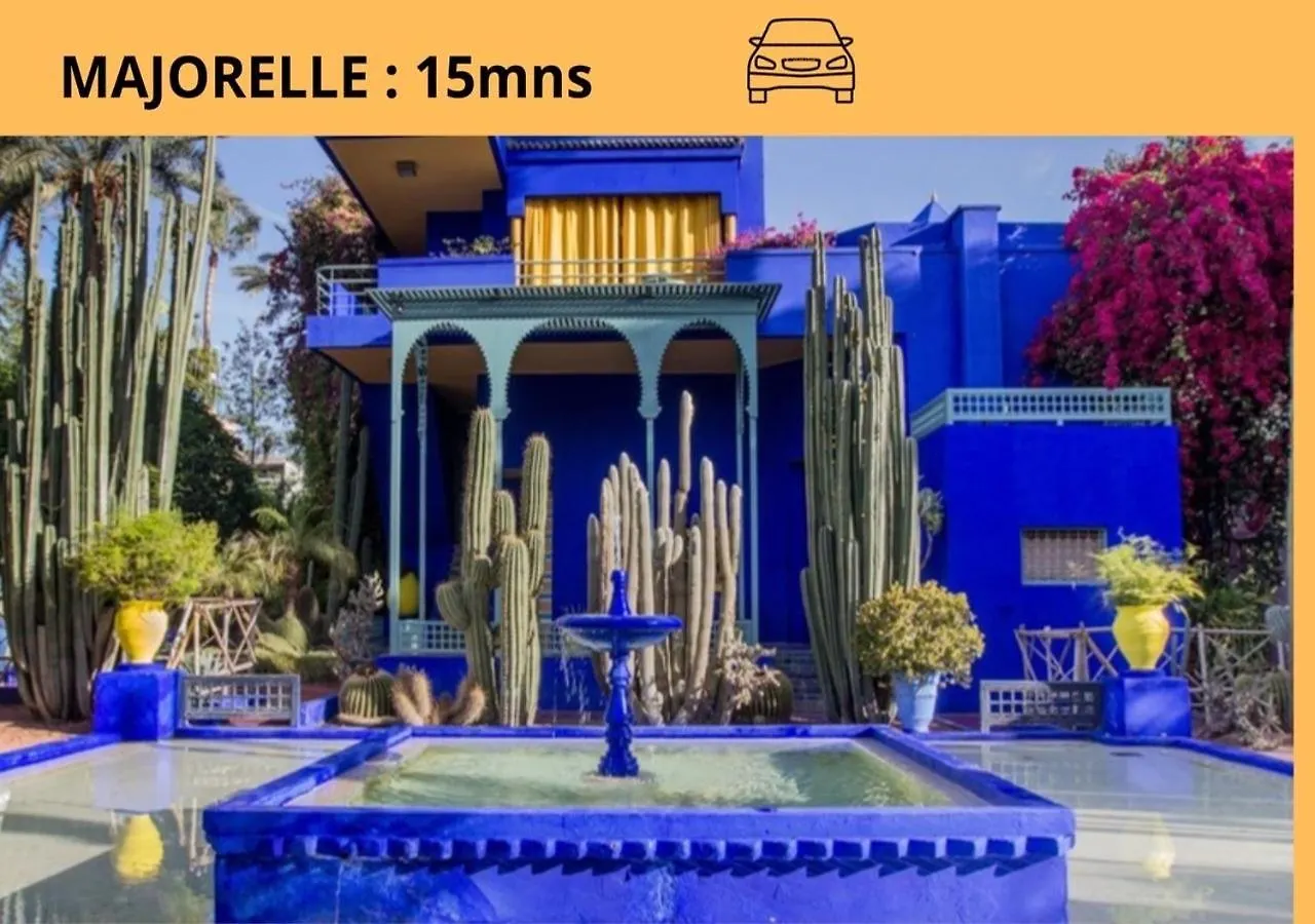 Apartment Appartement Haut De Villa Noria Golf Marrakesh