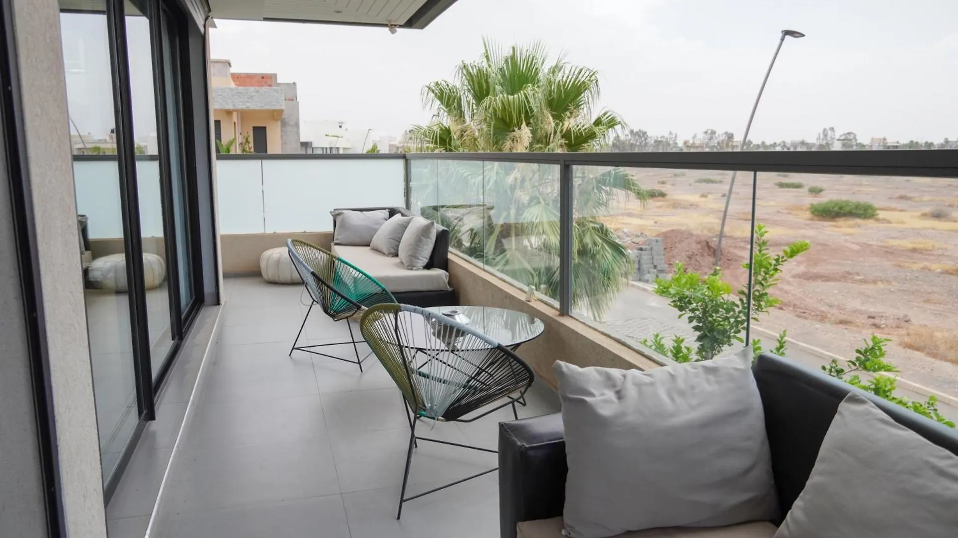 Appartement Familial Independant A L Etage Avec Piscine , Jacuzzi & Fibre Noria Golf 0*, Marrakesh Marokko